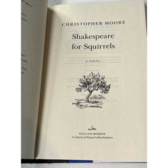 Shakespeare for Squirrels Christopher Moore Book Fiction Murder Mystery Humor - Picture 5 of 6